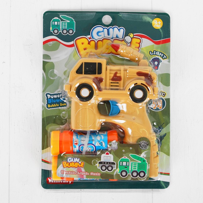 Генератор мыльных пузырей "Военная машина"