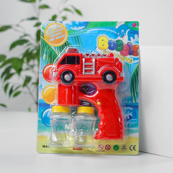 Генератор мыльных пузырей "Пожарная машина"