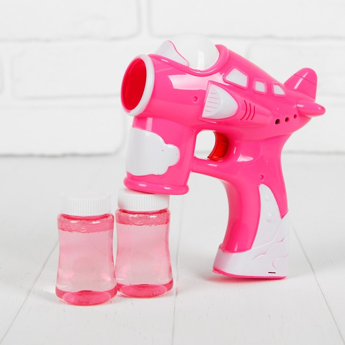 Генератор мыльных пузырей "Самолет"МИКС