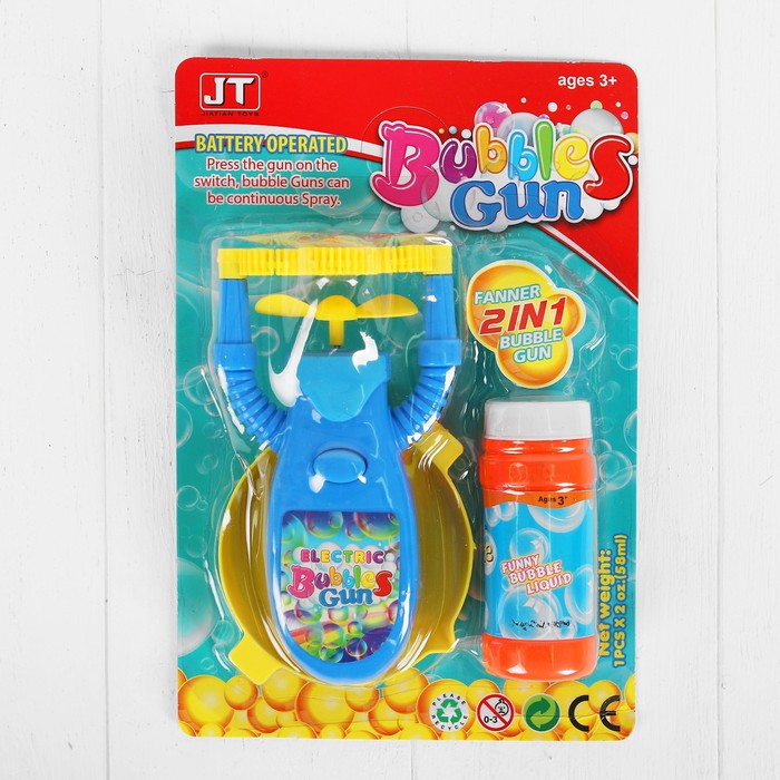 Генератор мыльных пузырей "Веселые пузырики"МИКС