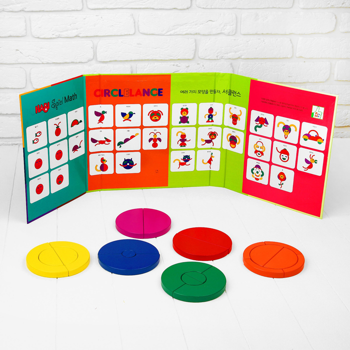 Конструктор-головоломка "Изучаем дроби и складываем фигурки"