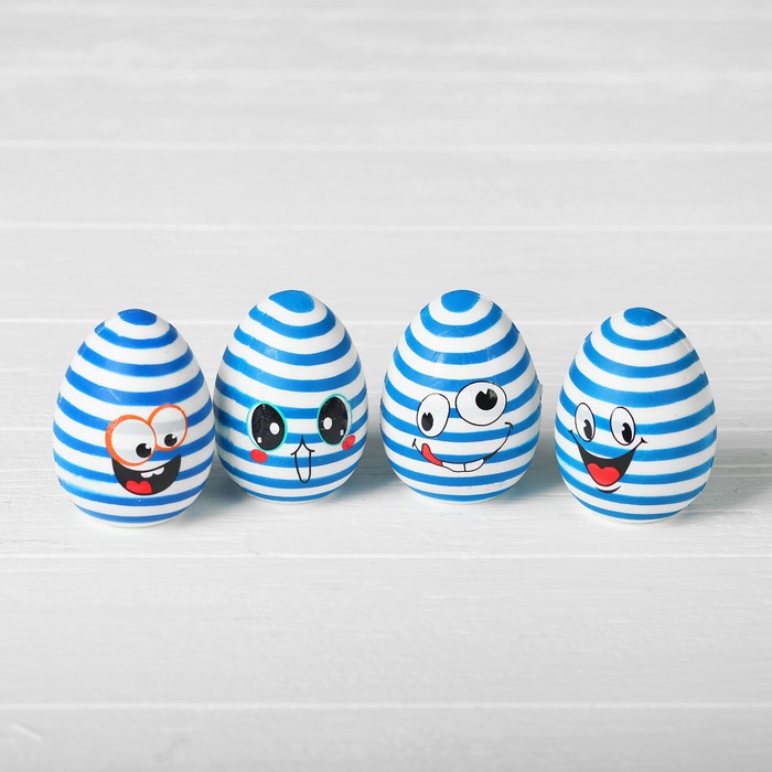 Мялка сквиши "Яйцо", виды МИКС