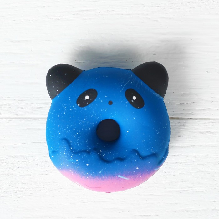 Мялка сквиши "Пончик" с ушками цвета МИКС