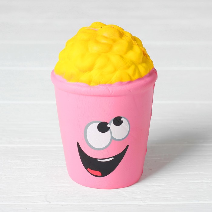 Мялка сквиши "Попкорн", виды МИКС