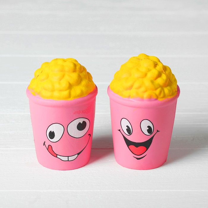 Мялка сквиши "Попкорн", виды МИКС