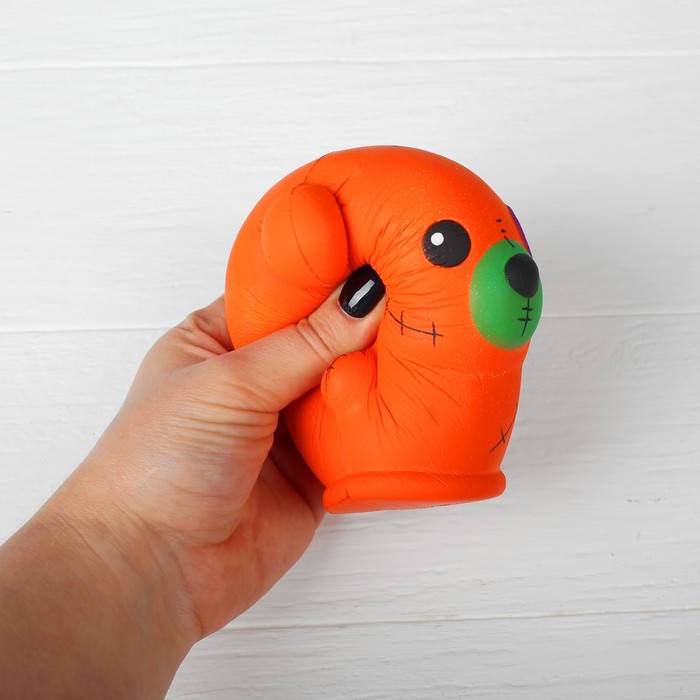 Мялка сквиши "Мишка", цвета МИКС