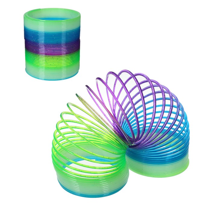 Пружинка-радуга 8,5*8,5*9,5 см