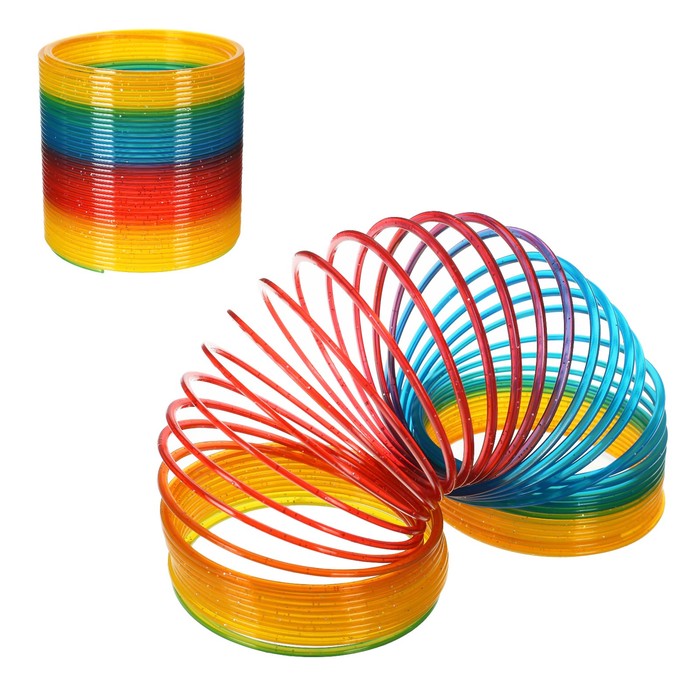 Пружинка-радуга 10*10*9 см