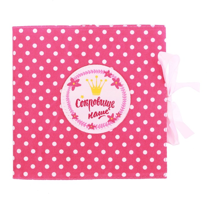 Книга малыша и чехол для бирочки из роддома "Сокровище наше"