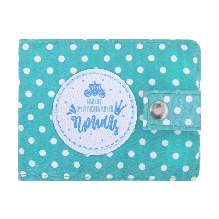 Книга малыша и чехол для бирочки из роддома "Сокровище наше"