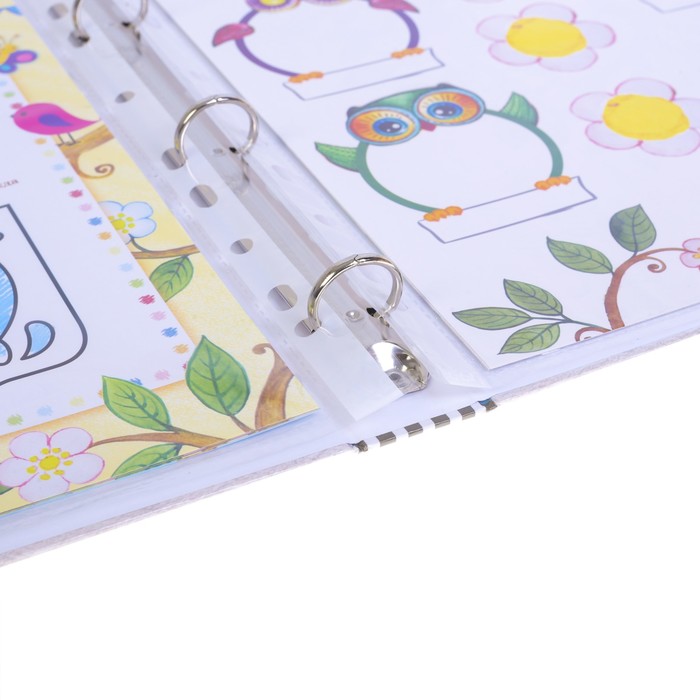 Детская родословная папка "Совы"