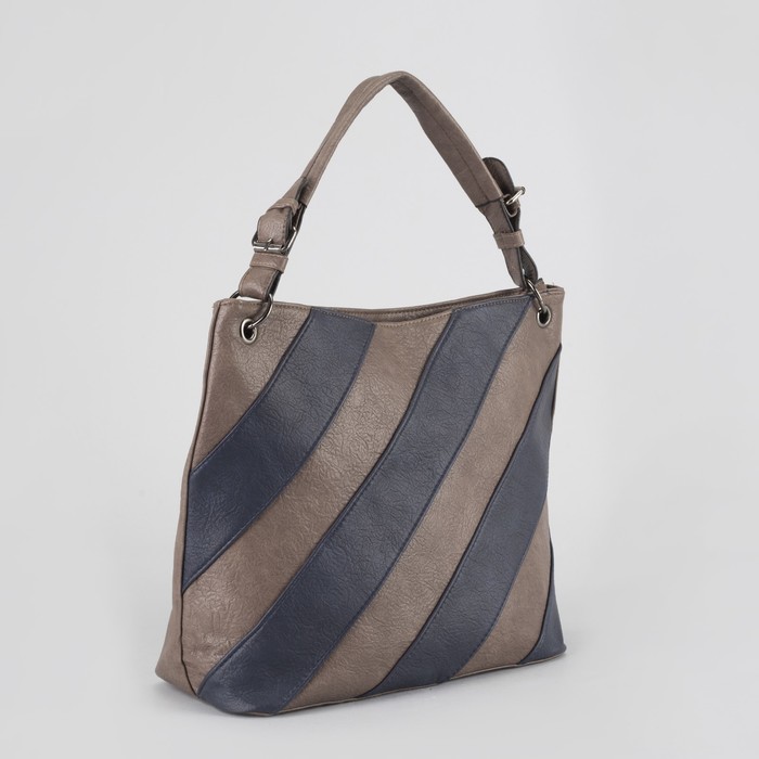 Сумка женская, отдел на молнии, наружный карман, цвет хаки