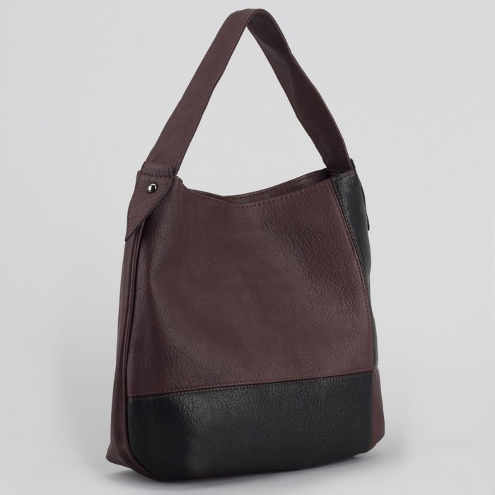 Сумка женская, отдел на молнии, наружный карман, цвет бордовый