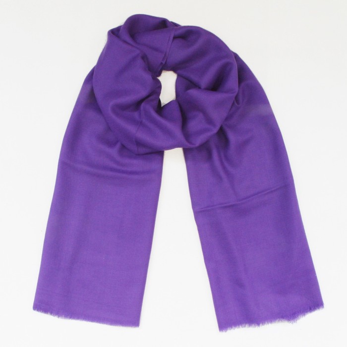 Шаль женская, размер 180х70 см, цвет бордо