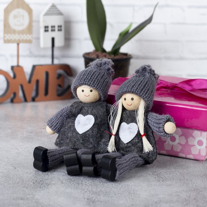 Игрушка - подвеска "Волшебные куколки", МИКС