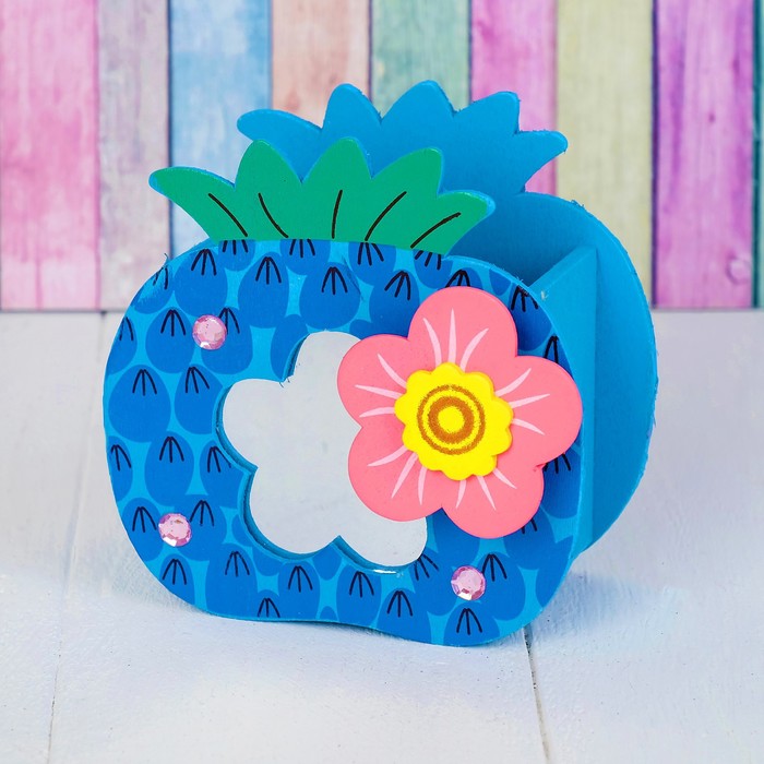 Карандашница "Ананас", МИКС