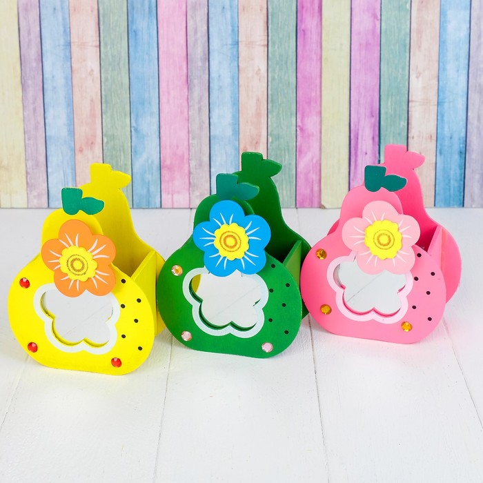 Карандашница "Груша", МИКС