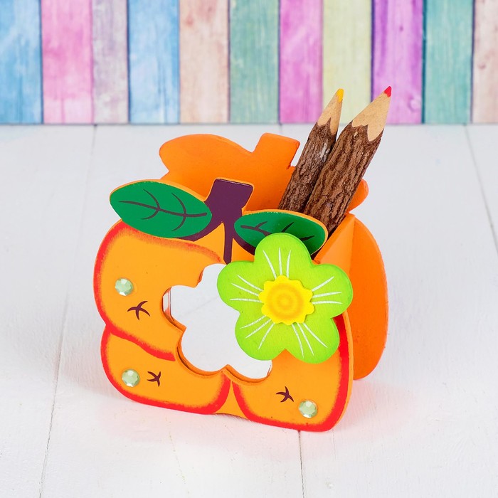 Карандашница "Цветочек", МИКС