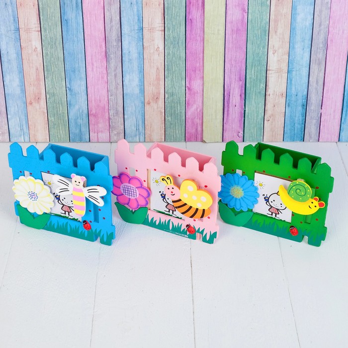 Карандашница "Забор", МИКС