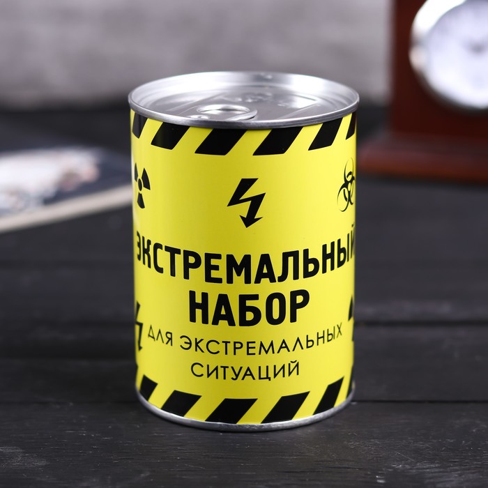 Сувенир банка "Экстремальный набор" 10х7,3х7,3 см