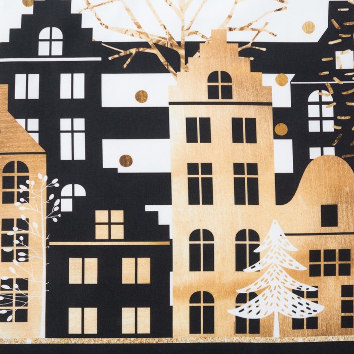 Полотенце "Этель" Золотой город 40х72 см, 100% хл, саржа 190 гр/м2