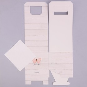 

Переноска для цветов beautiful, 14 × 14 × 40 см