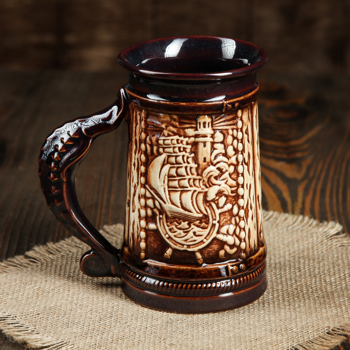 Кружка для пива "Осётр" 0,5 л