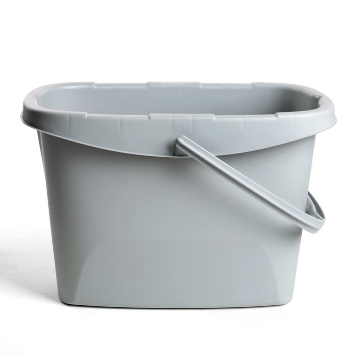 Ведро прямоугольное 13 л "Классика", цвет МИКС