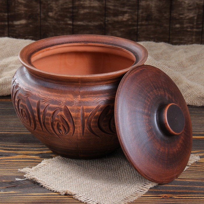 Горшок духовой V-4000мл 4 л