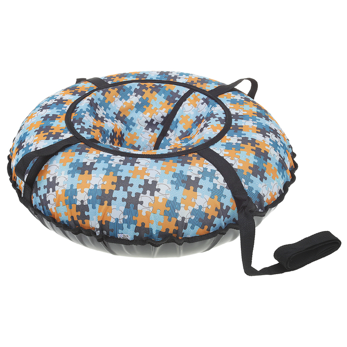 Тюбинг - ватрушка «Вихрь Эконом», принт, диаметр 70 см, цвет микс