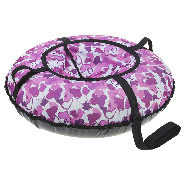 Тюбинг - ватрушка «Вихрь Эконом», принт, диаметр 70 см, цвет микс