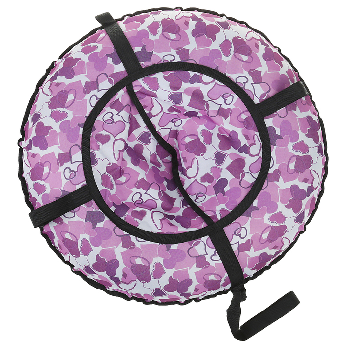 Тюбинг - ватрушка «Вихрь Эконом», принт, диаметр 70 см, цвет микс