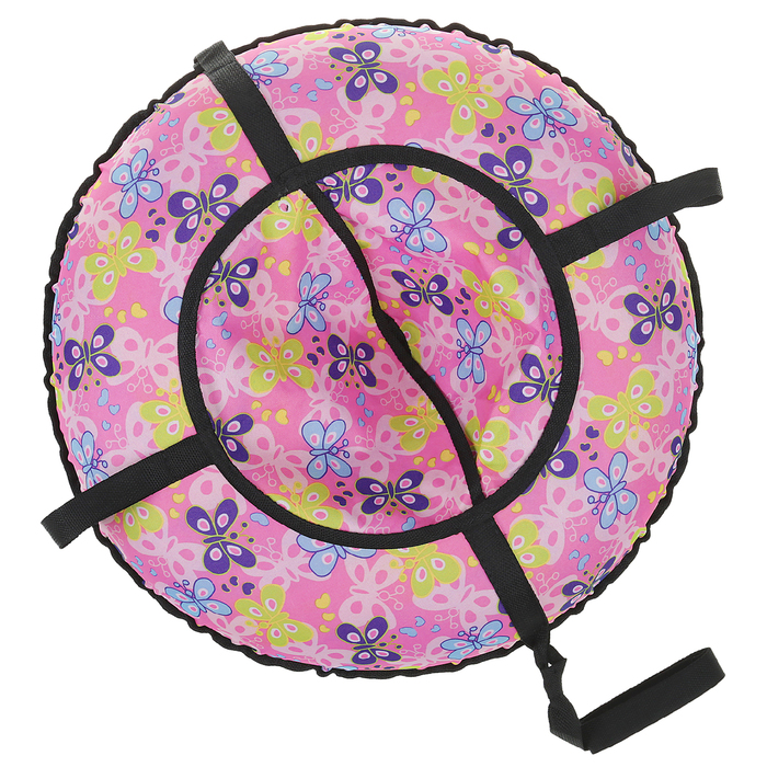 Тюбинг - ватрушка «Вихрь Эконом», принт, диаметр 70 см, цвет микс