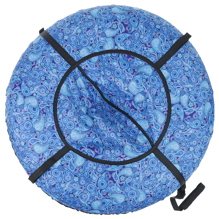 Тюбинг - ватрушка «Вихрь Эконом», принт, диаметр 120 см, цвет микс