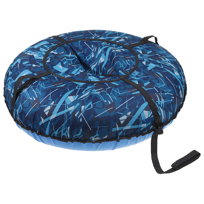 Тюбинг - ватрушка «Вихрь Эконом», принт, диаметр 120 см, цвет микс