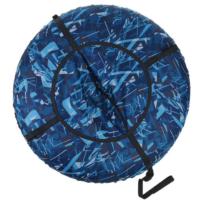 Тюбинг - ватрушка «Вихрь Эконом», принт, диаметр 120 см, цвет микс