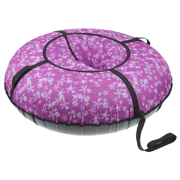 Тюбинг - ватрушка «Вихрь Эконом», принт, диаметр 120 см, цвет микс