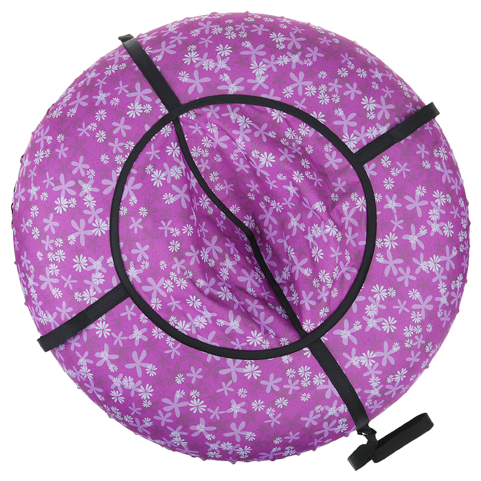 Тюбинг - ватрушка «Вихрь Эконом», принт, диаметр 120 см, цвет микс