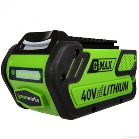 Аккумулятор Greenworks G40B2 2923307, 40 В, 6 А/ч, Li-ion, индикатор уровня заряда