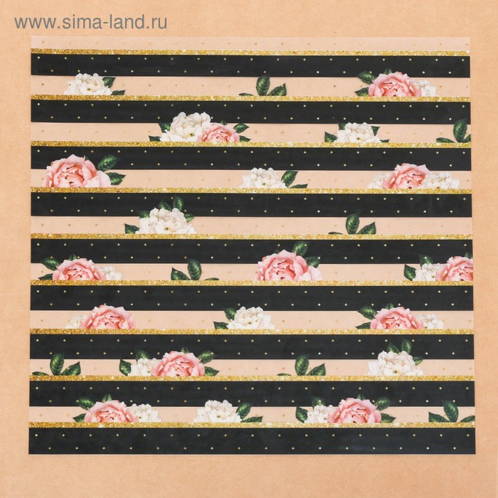  Ацетатный лист «Парижское небо», 30,5 × 30,5 см