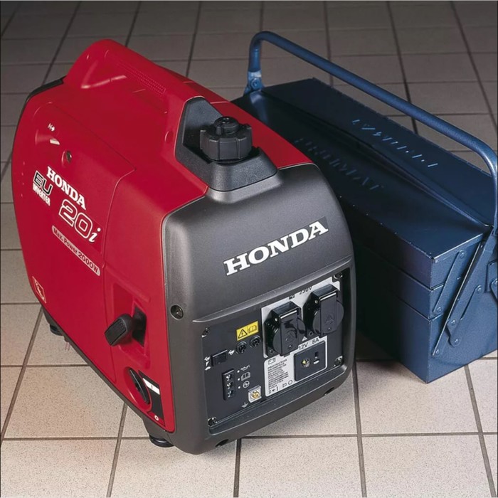 Инверторный генератор Honda EU20iT1RG, бенз. GX 100, 1.6/2 кВт, 3.6л, 220/12В, ручной старт 393683