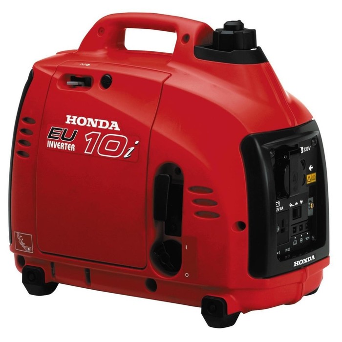 Инверторный генератор Honda EU10iT1RG, бенз. GXH 50, 0.9/1 кВт, 2.1л, 220/12В, ручной старт   393683