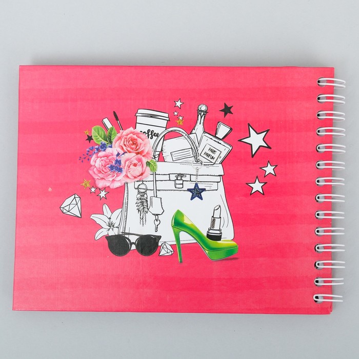 Мешок для обуви и анкета для девочек "Самой стильной и модной"