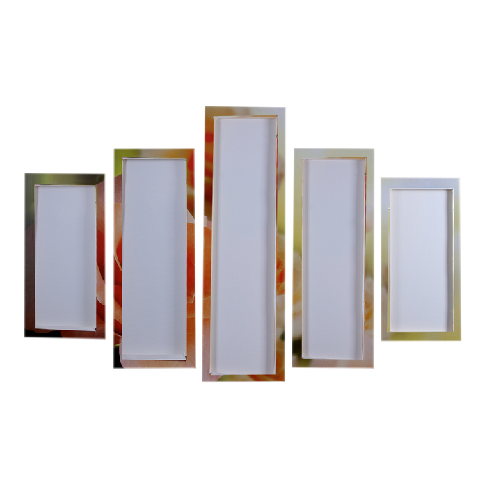 Модульная картина "Розы" (2-20х60, 2-30х80, 30х100) 158х100см