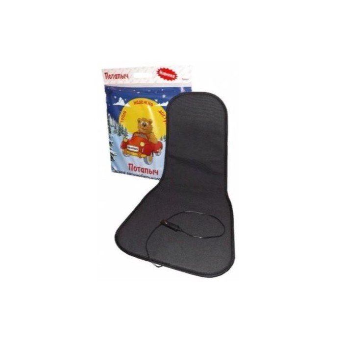 Обогреватель на сиденье со спинкой "Потапыч"