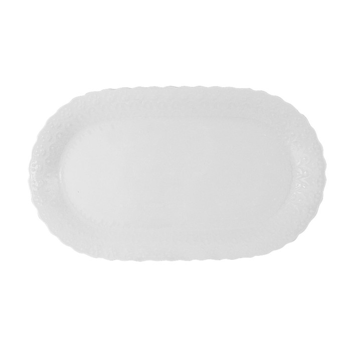 Блюдо овальное «Шелк» 22,5 см