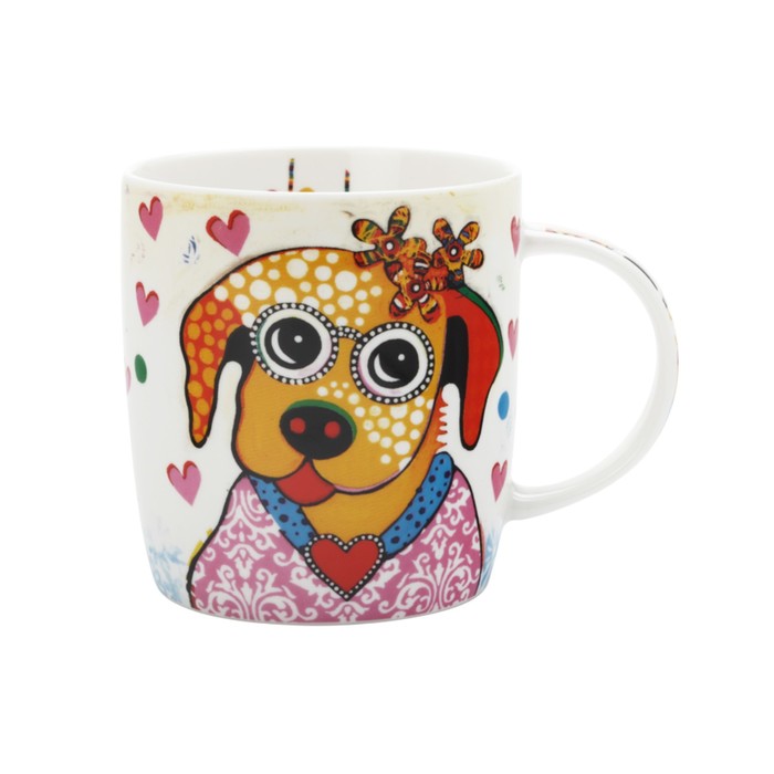 Кружка «Весёлый щенок» 370 мл, в подарочной упаковке