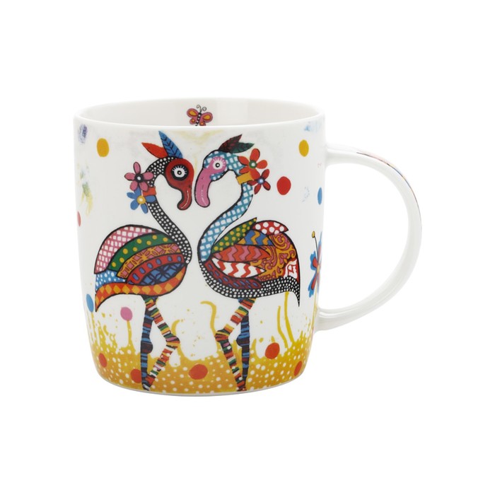 Кружка «Фламинго» 370 мл, в подарочной упаковке