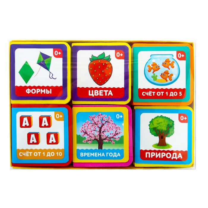 Набор книжек EVA "Умный малыш" 6 шт 12 стр.