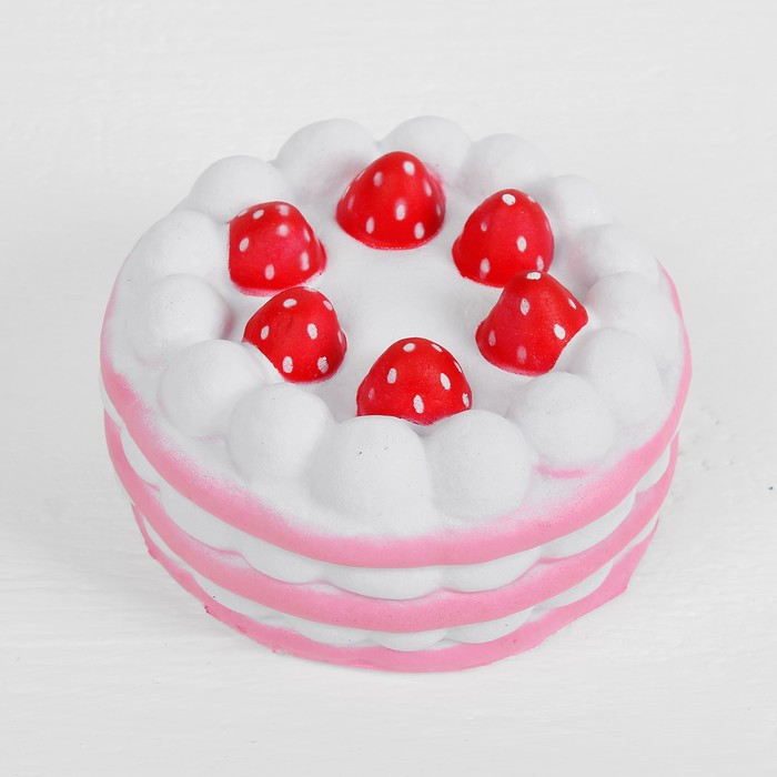 Мялка сквиши "Торт", цвета МИКС